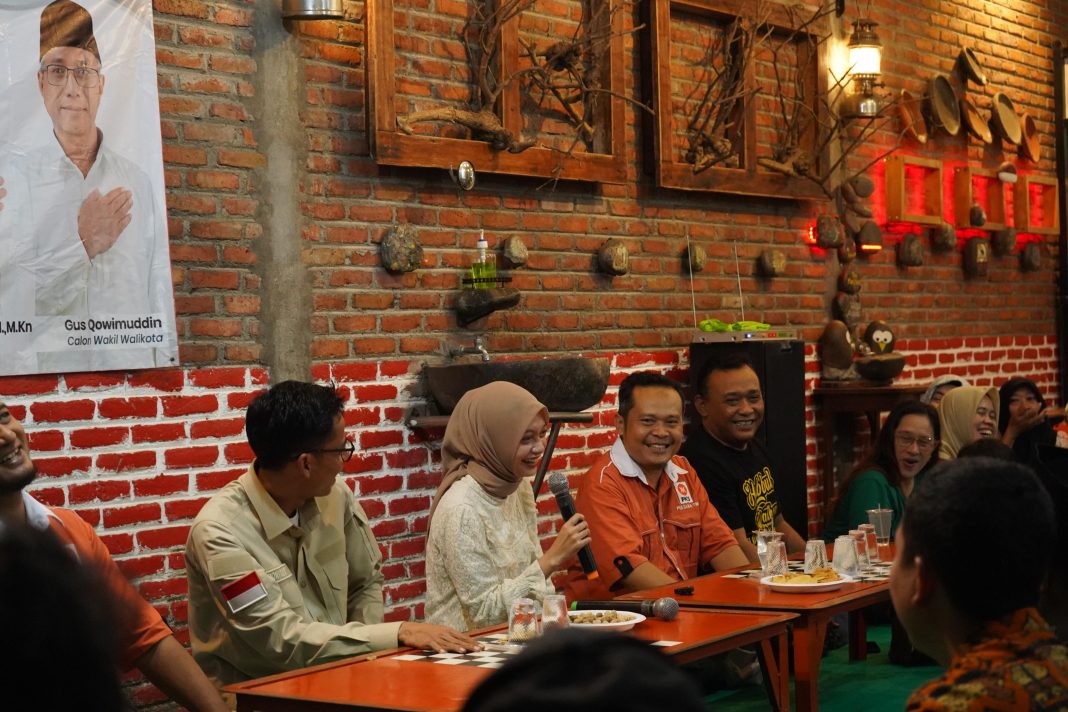 Vinanda Safari Politik, Temui Relawan PKS